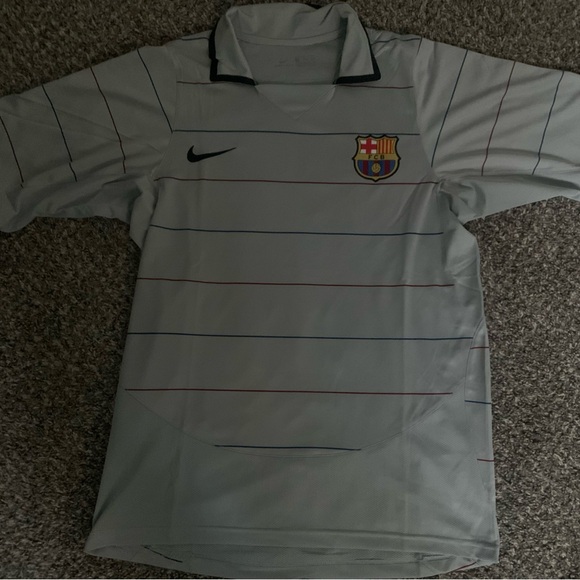 Other - 2003/2004 FC Barcelona Away Jersey ( Ronaldinho #10) Size XL - USED